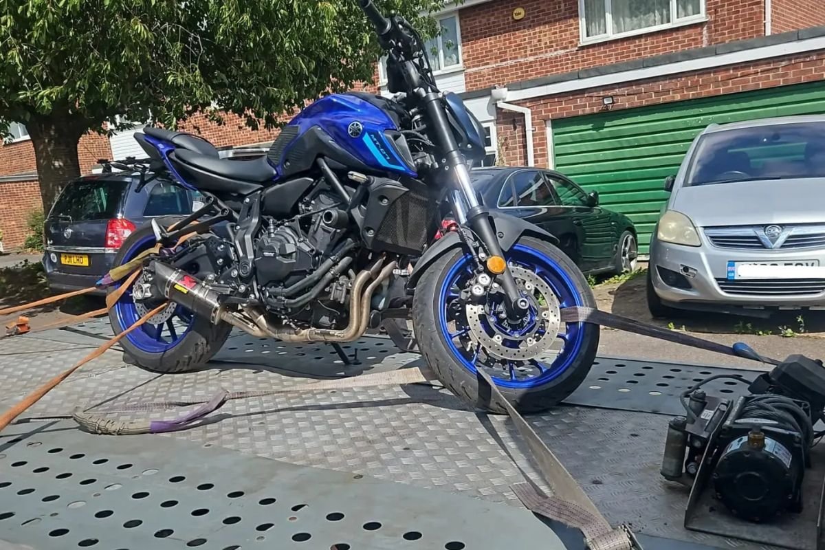 Motorbike Recovery in Burton
